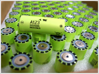 リチウムリン酸鉄A123システムズセル、ＰＳＩセル、ニカド、ニッケル水素等、国内外メジャー電池メーカーの電池のセル在庫あり！